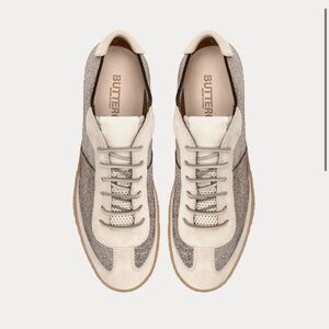 Buttero - Crespo Brick Red Suede Low Top Sneakers